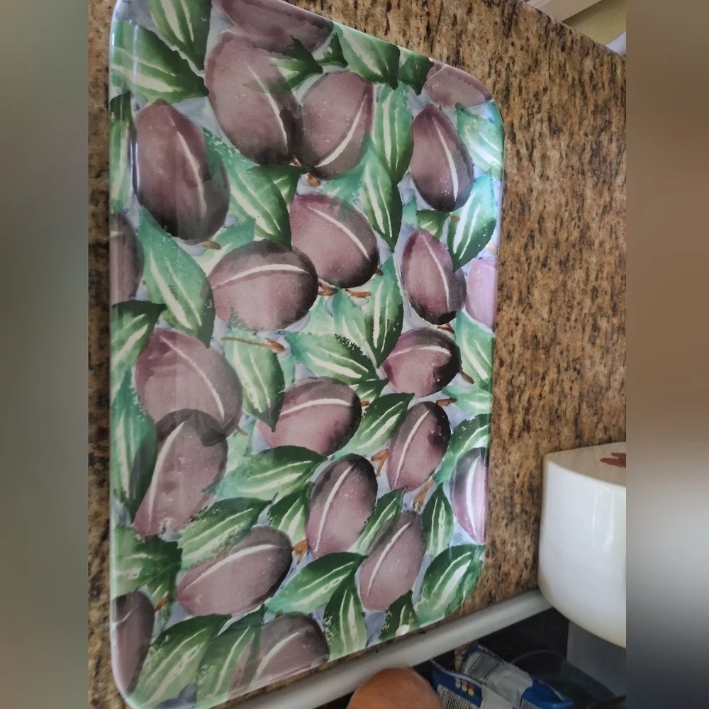 Tray large Italian handpainted for Bloomingdale's